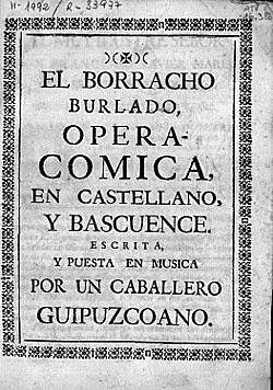 El borracho Burlado, F. Xabier MUNIBE