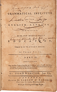 A Grammatical Institute of the English Language