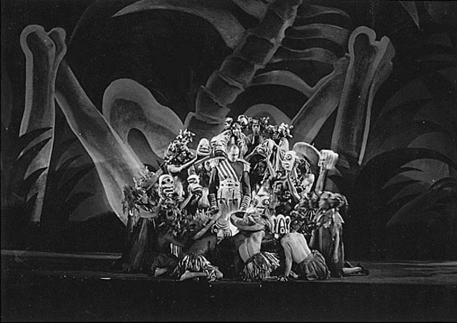 Orson Welles' African American production of "Macbeth"