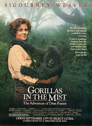 The movie gorillas in the mist
