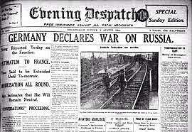 Germany Declares war on Russia