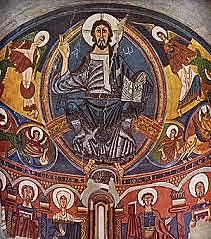 PINTURA: Ábside de San Clemente de Tahull