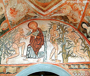 PINTURA: Santa Cruz de Maderuelo