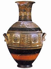CERÁMICA GRECIA - GEOMÉTRICO (900 a.C. - 725 a.C.)