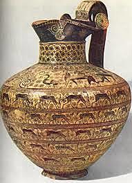 CERÁMCA GRIEGA - ORIENTALIZANTE (725 a.C. - 625 a.C.)