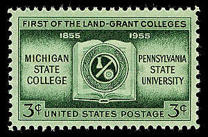 Establishment of first agriculture college in the US