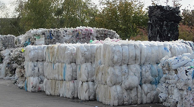 Plastic recycling plant, Thailand