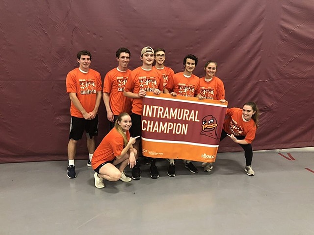 Intramural Dodgeball Champs