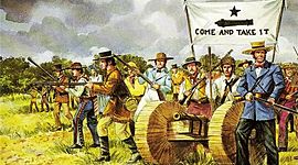 Timeline: texas revolution