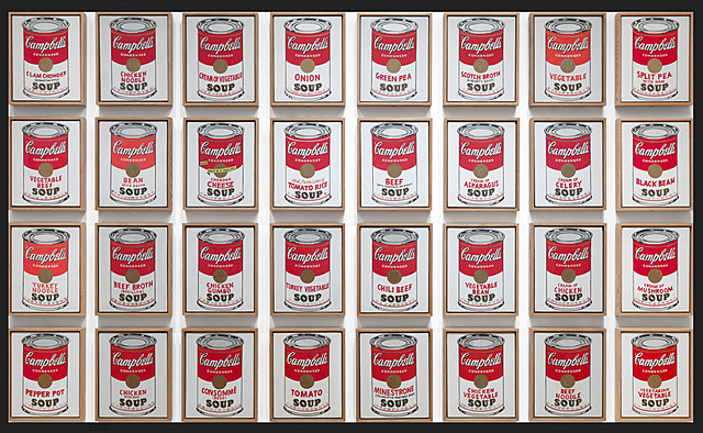 Nº 45 Campbell’s Soup Cans, 1962 Andy Warhol
