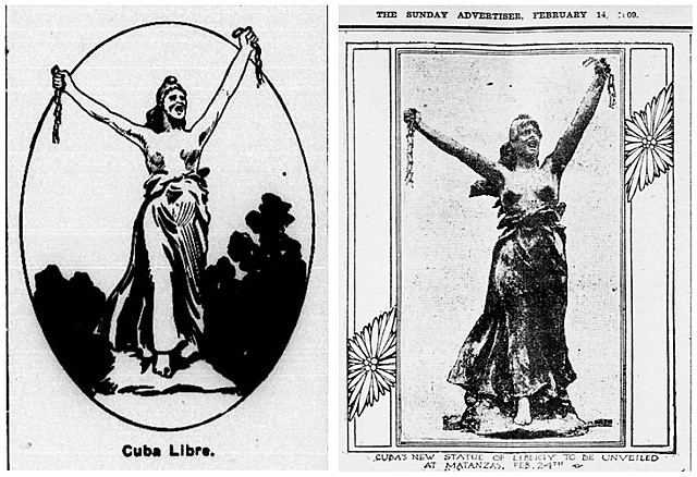 Las revueltas anarquistas de Chicago, La enseñanza y La Estatua de la Libertad.