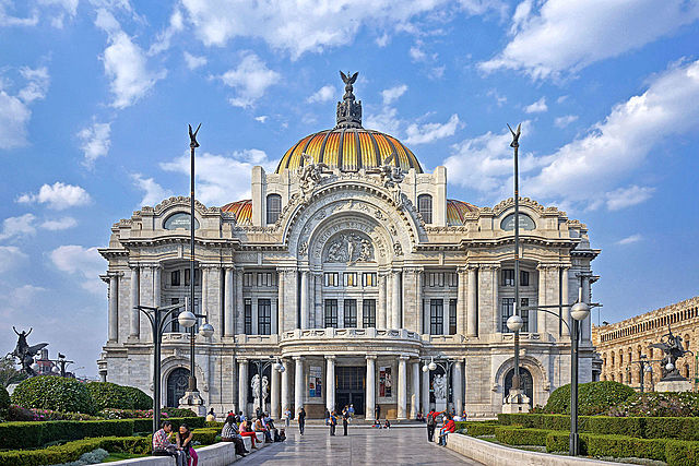 El palacio de Bellas Artes