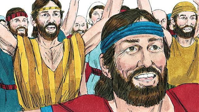 Israel's leaders talk to the prophet Samuel and demand a king