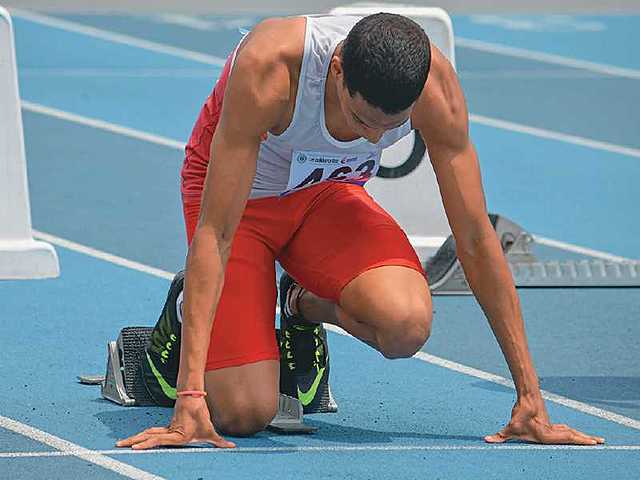 Los atletas con parálisis cerebral, en Arnhem 1980