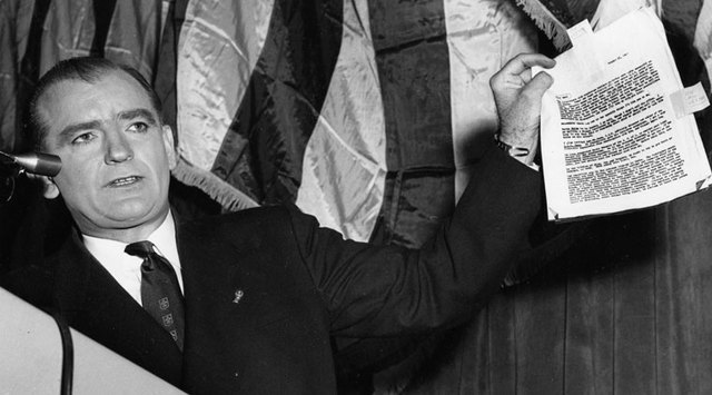 Sen. Joseph McCarthy's Wheeling Speech