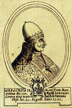 Federico II e Gregorio IX