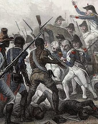 End of The Haitian revolution.