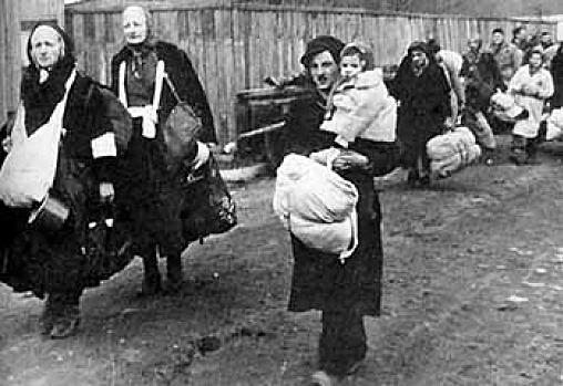 Germans Deport Jews from the Lodz Ghetto