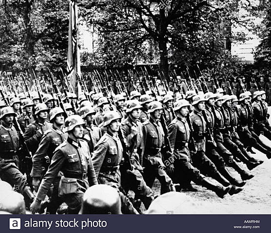 German Troops Marched to Austria