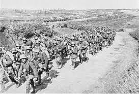 The German offensive began