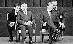 Geneva Conference with Gorbachev