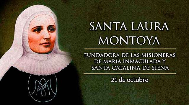Canoniza a la Madre Laura Montoya
