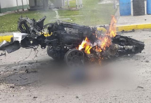 Carro bomba en Colombia