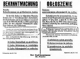 Death Penalty for Aiding Jews.