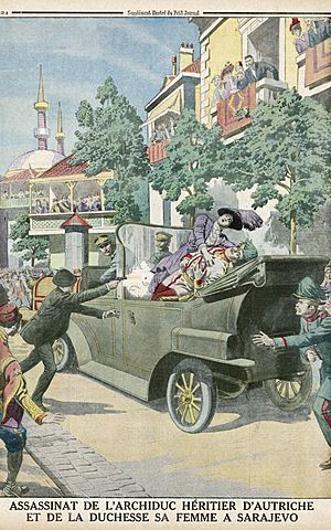 Assassinat de l'archiduc François-Ferdinand à Sarajevo