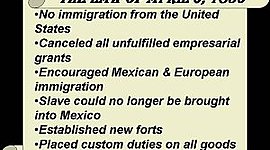 Timeline: Law of April 6 1830