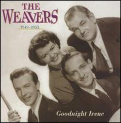 Weaver's "Goodnight Irene" reaches #1 on pop charts