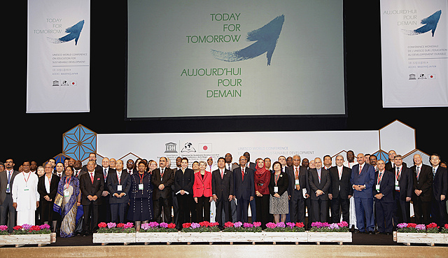 Conferencia Mundial sobre la Educación para el Desarrollo Sostenible.