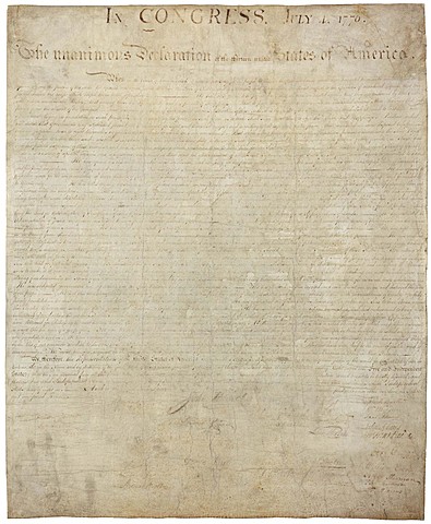 The Declaration of Independence