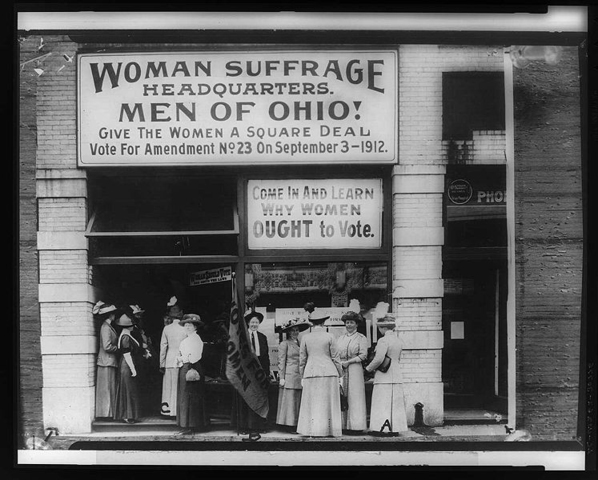 The first women's sufferage law
