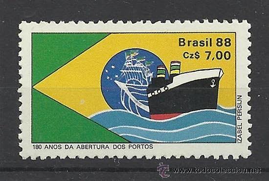 apertura de los puertos de Brasil.