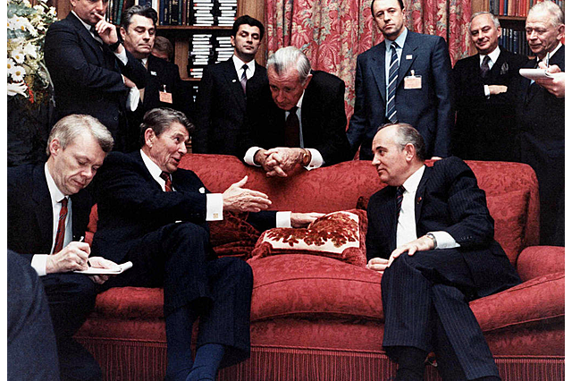 Geneva Conference with Gorbachev
