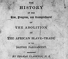 The abolition of slave trade was passed