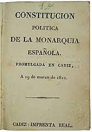 La Constitución Política de la Monarquía Española