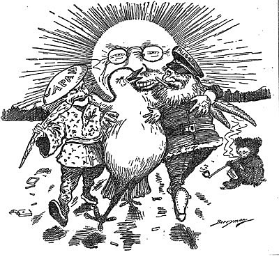 The Russo-Japan war is ended by Roosevelt