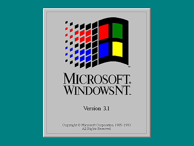 Windows NT 3.1