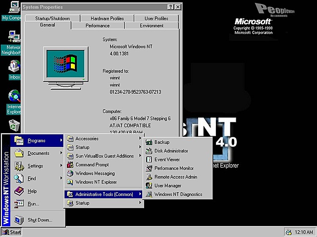 Windows NT 4.0