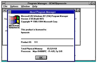 Windows NT 3.5