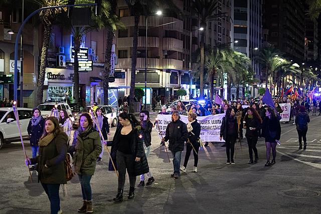 Marxa de Torxes contra les violències masclistes