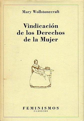 edición del libro Vindicación de los derechos de la mujer