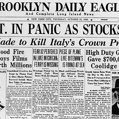 Timeline: The Great Depression