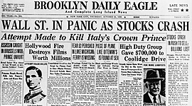 Timeline: The Great Depression