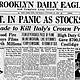 1929 financial crash newspaper