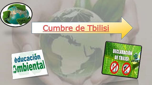 Conferencia Intergubernanmental de Educación ambiental.