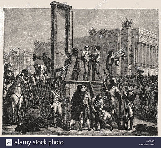 Ejecución de Robespierre