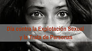 Día internacional contra la explotación sexual y la trata de personas